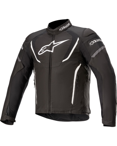 Blouson Textile Moto ALPINESTARS T-Jaws V3 étanche noir-blanc