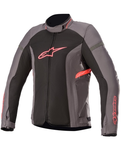 Blouson Moto Été ALPINESTARS T-Kira V2 air lady noir-gris-rouge