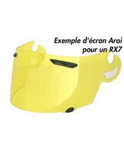 Écran Casque Moto ARAI Chaser/Condor/NR/RX7/Viper Fume Clair