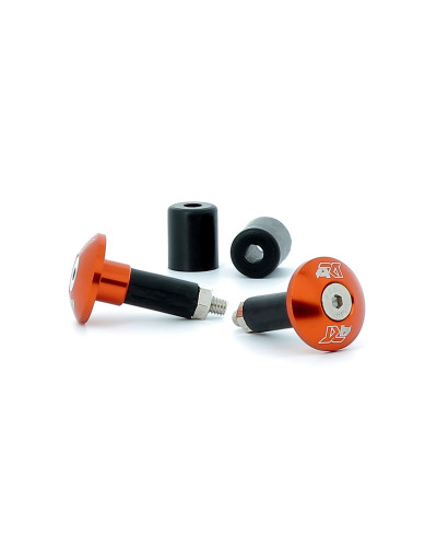 Embouts Guidon Moto ART Embout de guidon ART Ø12-18mm orange