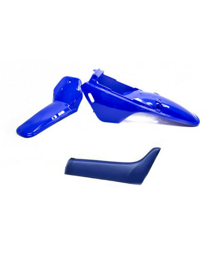Kit Plastique Moto ART Kit plastiques ART couleur origine bleu avec selle complète bleu Yamaha PW80