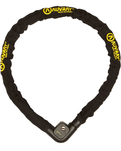 Antivol Articulé Moto AUVRAY 100 cm blindage 22mm gainé