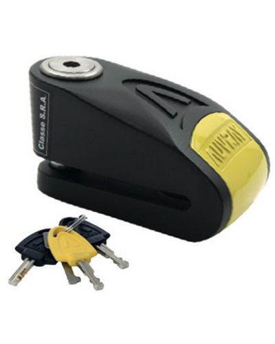 Antivol Alarme AUVRAY Bloc Disque alarme B-LOCK 14 SRA noir/jaune