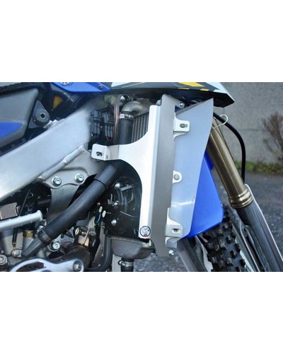 Protection Radiateur Moto AXP Protection de radiateur AXP alu bleu Yamaha WR250F