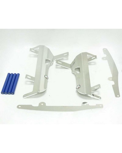 Protection Radiateur Moto AXP Protection de radiateur AXP alu bleu Yamaha WR450F