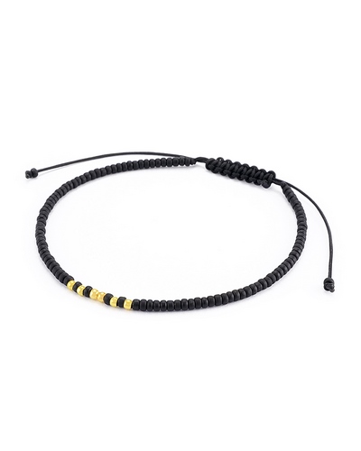 AZZKARA  Bracelet Femme Apona noir