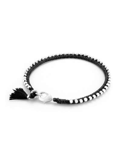 Bracelet Motard AZZKARA Bracelet Femme Oxana noir