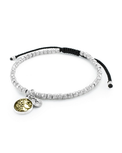 Bracelet Motard AZZKARA Bracelet Homme Cesario argent Bracelet Motard AZZKARA Bracelet Homme Cesario argent