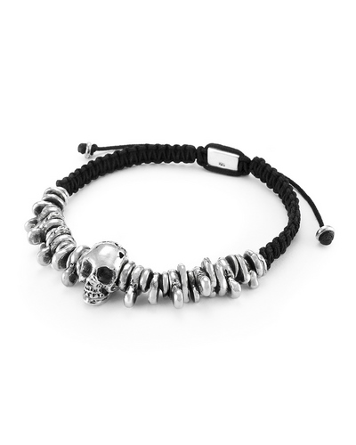 Bracelet Motard AZZKARA Bracelet Homme Maverick argent Bracelet Motard AZZKARA Bracelet Homme Maverick argent