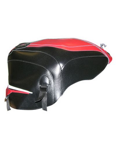 Protège Reservoir Moto Sur Mesure BAGSTER Aprilia RSV 1000 R/Factory 2009-10 blanc-vermillon-noir