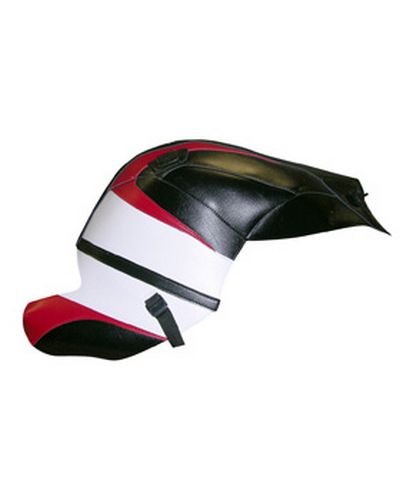 Protège Reservoir Moto Sur Mesure BAGSTER BMW K 1200/1300 S 2009-10 noir-rouge-blanc