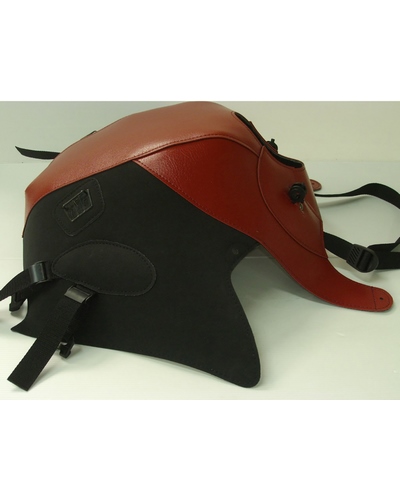 Protège Reservoir Moto Sur Mesure BAGSTER BMW R 1200 GS Aventure 2012 rouge-noir mat