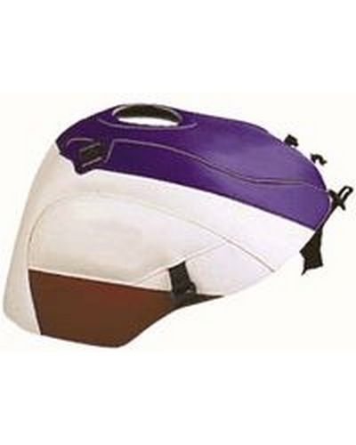 Protège Reservoir Moto Sur Mesure BAGSTER CBR 900R 92-94 lilas-blc-rouge