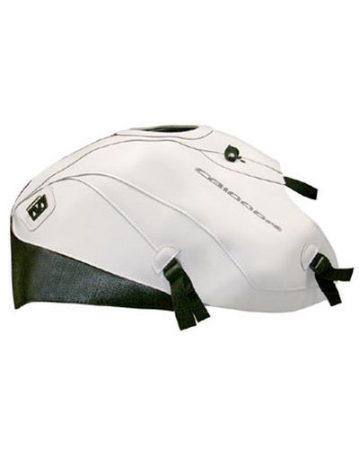 Protège Reservoir Moto Sur Mesure BAGSTER Honda CB 1000 R 2008-10 blanc-noir