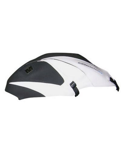 Protège Reservoir Moto Sur Mesure BAGSTER Honda CB 1000 R (série sp) 2009-10 blanc-noir mat