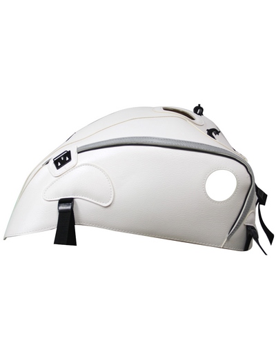 Protège Reservoir Moto Sur Mesure BAGSTER Honda CB 1100 2013-15 blanc-déco gris clair-no