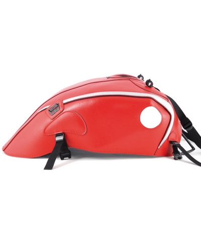 Protège Reservoir Moto Sur Mesure BAGSTER Honda CB 1100 2013-15 rouge-déco gris clair-no