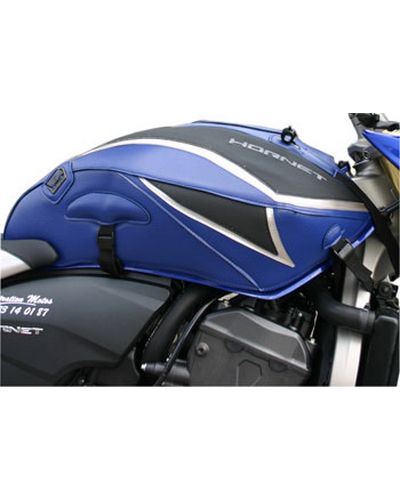 Protège Reservoir Moto Sur Mesure BAGSTER Honda CB 600 Hornet (serie S) 2007-10 baltique-deco noir-gris clair