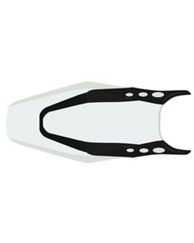 Housse Selle BAGSTER Honda CB 600 SF blanc-noir-lettres noires