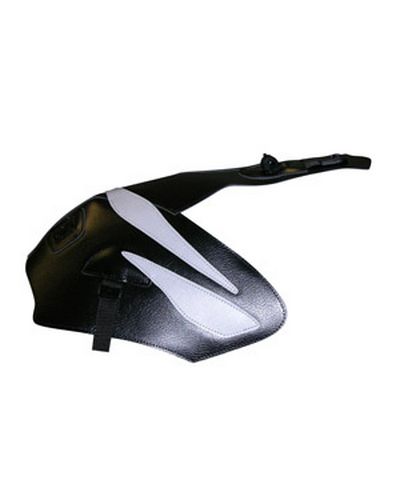 Protège Reservoir Moto Sur Mesure BAGSTER Honda CBF 125 2009-11 noir-pointes grises