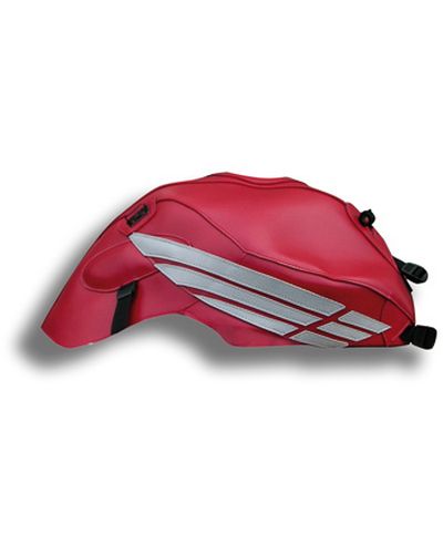 Protège Reservoir Moto Sur Mesure BAGSTER Honda CBF 600 N 2008-09 rouge-deco acier