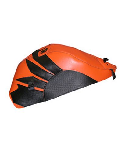 Protège Reservoir Moto Sur Mesure BAGSTER Honda CBR 1000 RR 2009 orange repsol-pointe noire