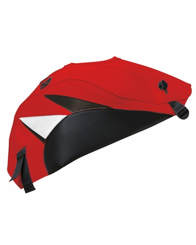 Protège Reservoir Moto Sur Mesure BAGSTER Honda CBR 1000 RR 2012-16 blanc-baltique-rouge