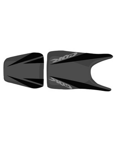 Housse Selle BAGSTER Honda CBR 125 noir-anthracite-lettres anthra