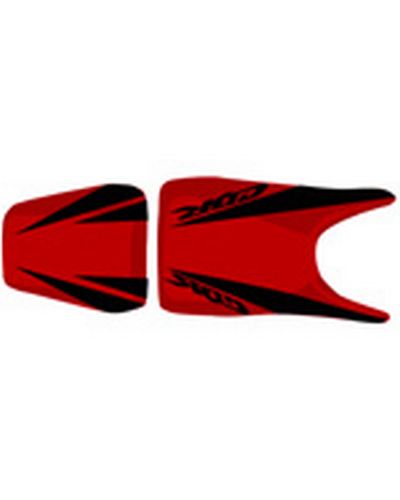 Housse Selle BAGSTER Honda CBR 125 rouge-noir-lettres noires