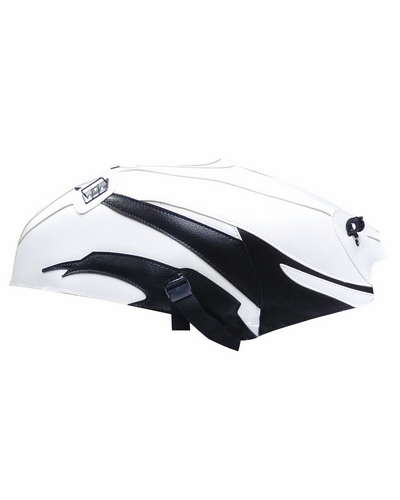 Protège Reservoir Moto Sur Mesure BAGSTER Honda CBR 600 RR 2010 blanc deco noir