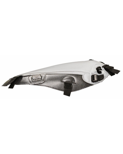 Protège Reservoir Moto Sur Mesure BAGSTER Honda NC 700 S 2012-13 blanc-gris clair