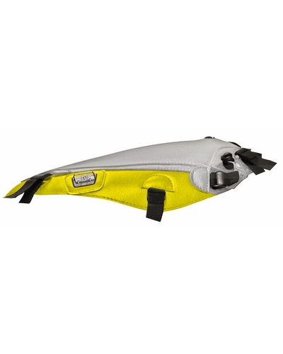 Protège Reservoir Moto Sur Mesure BAGSTER Honda NC 700 S 2012-13 gris-jaune