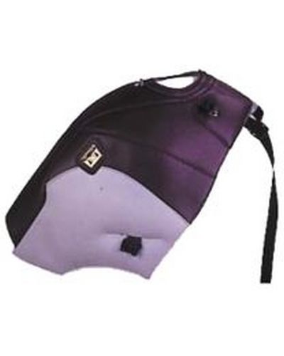 Protège Reservoir Moto Sur Mesure BAGSTER HONDA TRANSALP XL 600V aubergine-gris clair