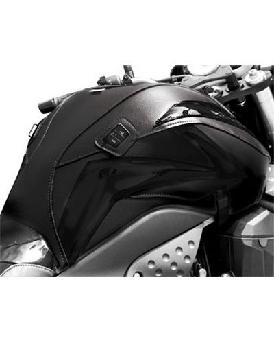 Protège Reservoir Moto Sur Mesure BAGSTER Kawasaki Z 1000 (serie sp) 2007 noir-gris metal