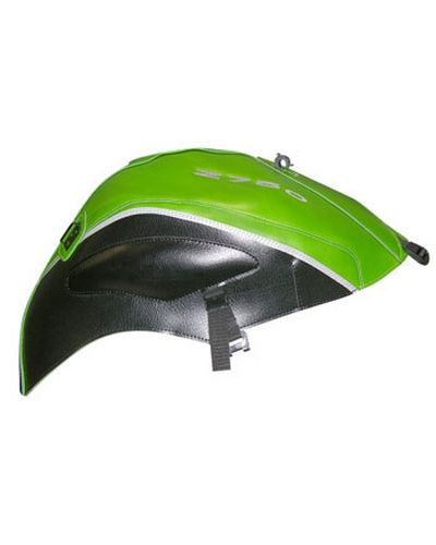 Protège Reservoir Moto Sur Mesure BAGSTER Kawasaki  Z 750 2007-09 vert nacre-noir