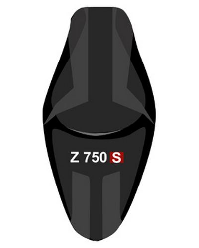 Housse Selle BAGSTER Kawasaki Z 750 S noir graine-noir nubuck