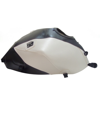 Protège Reservoir Moto Sur Mesure BAGSTER Kawasaki Z 800 2013-16 noir-blanc