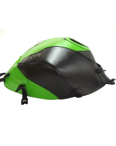 Protège Reservoir Moto Sur Mesure BAGSTER Kawasaki Z 800 2013-16 vert-noir