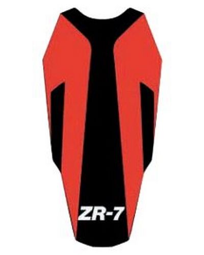 Housse Selle BAGSTER Kawasaki ZR-7 N/S rouge fonce noir lettres argt