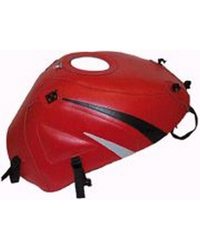 Protège Reservoir Moto Sur Mesure BAGSTER Kawasaki ZX 6 R 1999 rouge-noir