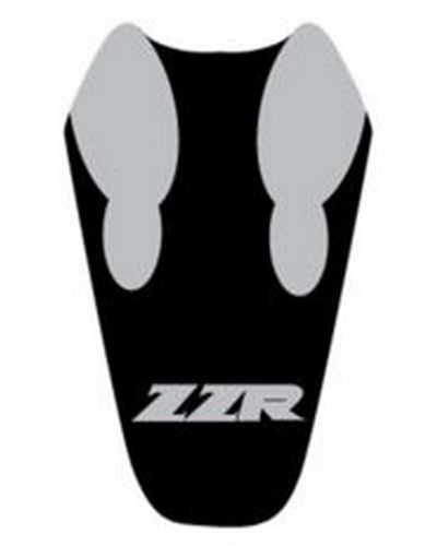 Housse Selle BAGSTER Kawasaki ZZR 1200 noir-gris clair-lettres grises