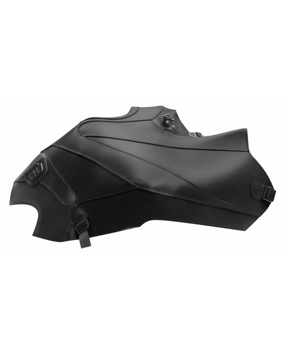 Protège Reservoir Moto Sur Mesure BAGSTER Moto-Guzzi NTX Stelvio 2011 noir-noir mat