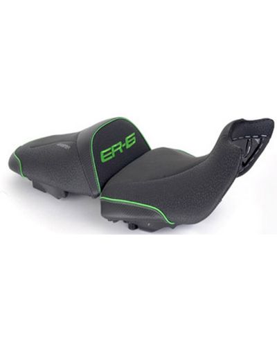 Selle Moto BAGSTER Ready Luxe Kawasaki ER-6 liseré vert
