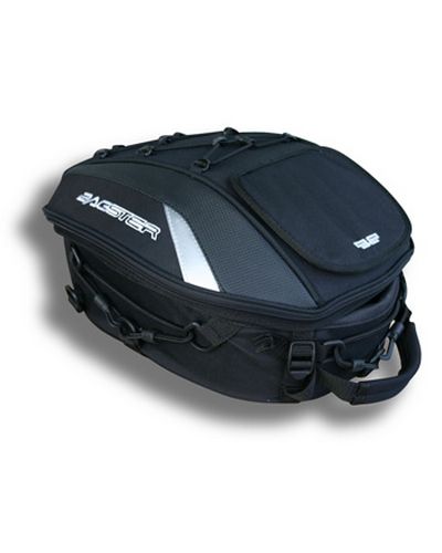 Sacoche Selle Moto BAGSTER SPIDER 20 à 30 litres noir