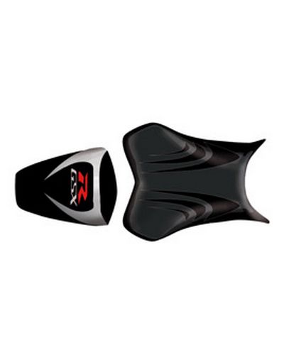 Housse Selle BAGSTER Suzuki GSX 1000 R noir-noir mat-lettre rouge