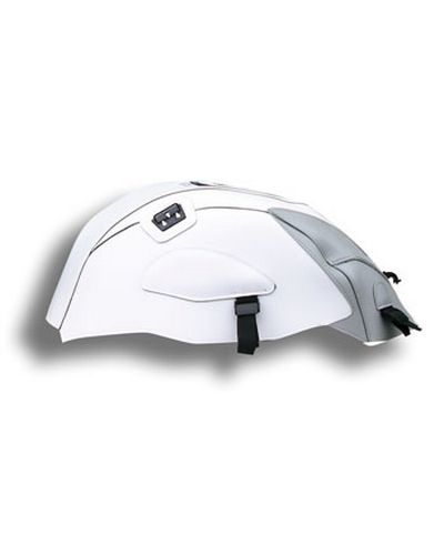 Protège Reservoir Moto Sur Mesure BAGSTER Suzuki GSX 600/750 R 2008 blanc-gris clair