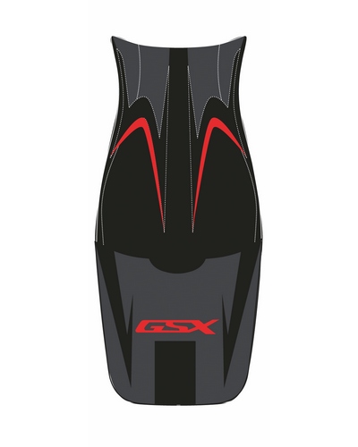Housse Selle BAGSTER Suzuki GSX 650 F noir-noir-rouge