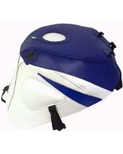 Protège Reservoir Moto Sur Mesure BAGSTER Suzuki GSX-R 600/750/1000 2000-02 baltique-blanc-bleu