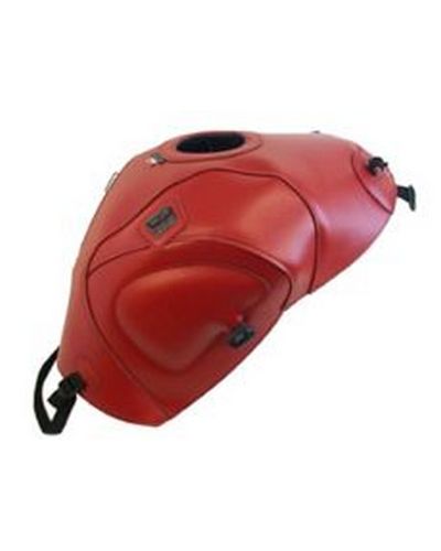 Protège Reservoir Moto Sur Mesure BAGSTER Suzuki SV 650 N/S 2001-02 rouge fonce