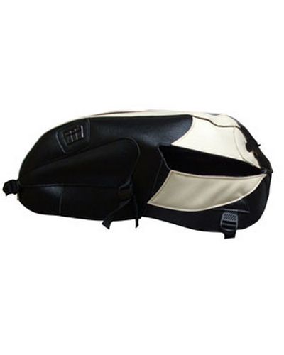 Protège Reservoir Moto Sur Mesure BAGSTER Triumph Bonneville T 100/SE 2005 noir-creme